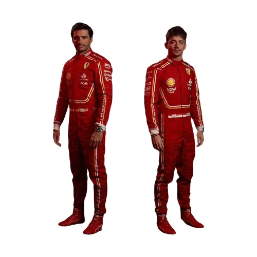 2024 New Charles Leclerc Race suit F1 Team Scuderia Ferrari