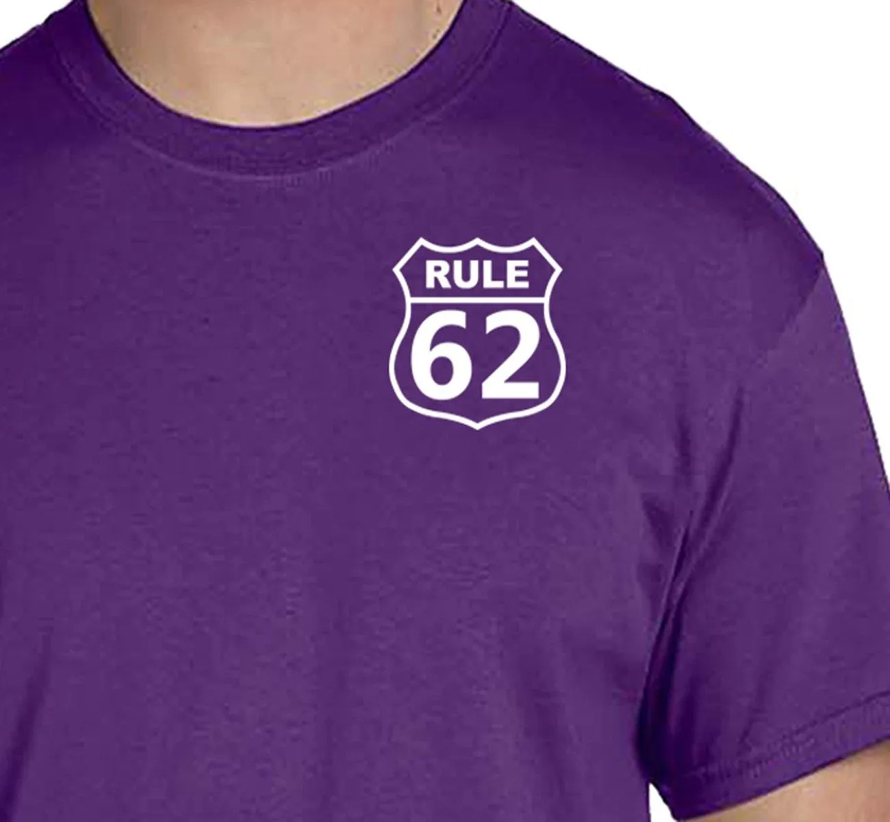 AA - Rule 62 3.5" Logo Tee