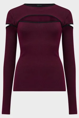 Abyssal Elegy Knitted Top