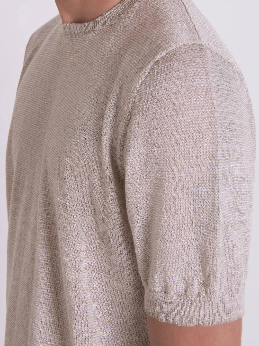 Antony Morato boys' knitted sweater in linen blend