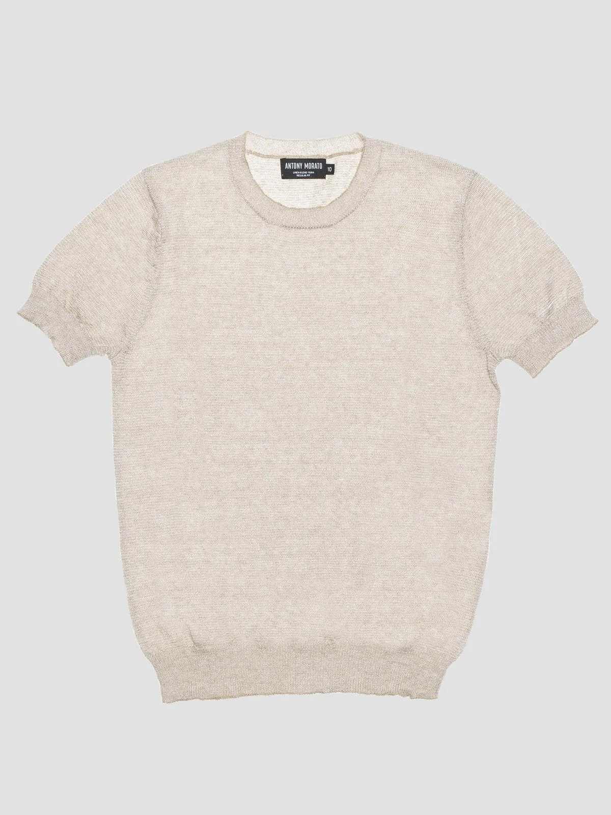 Antony Morato boys' knitted sweater in linen blend
