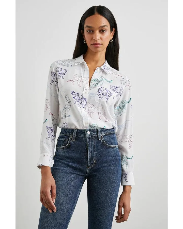 Kate Jewel Wildcats Silk Shirt