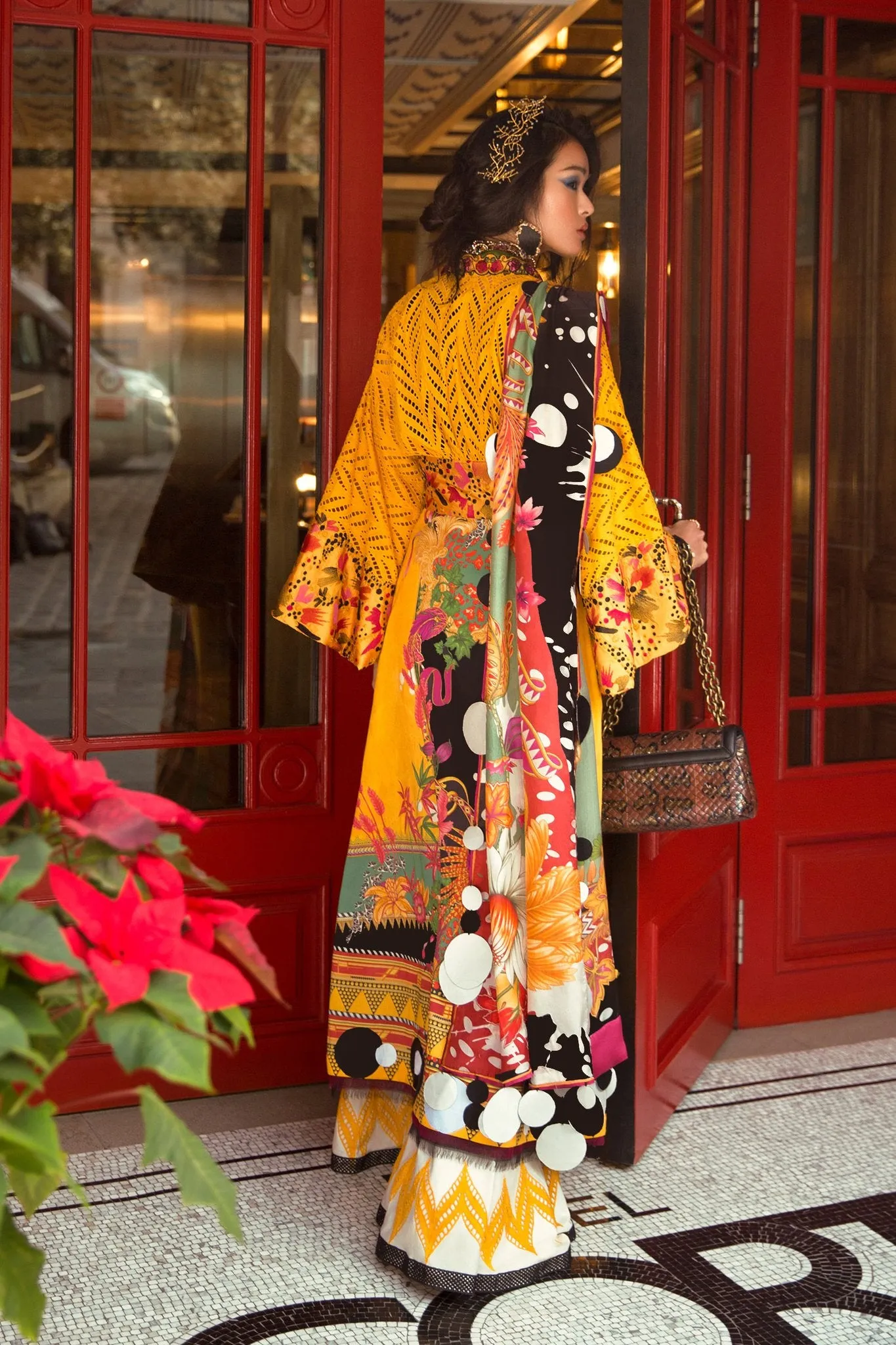 Élan Luxury Lawn Collection 2019 – EL-06 A (CARICIA)