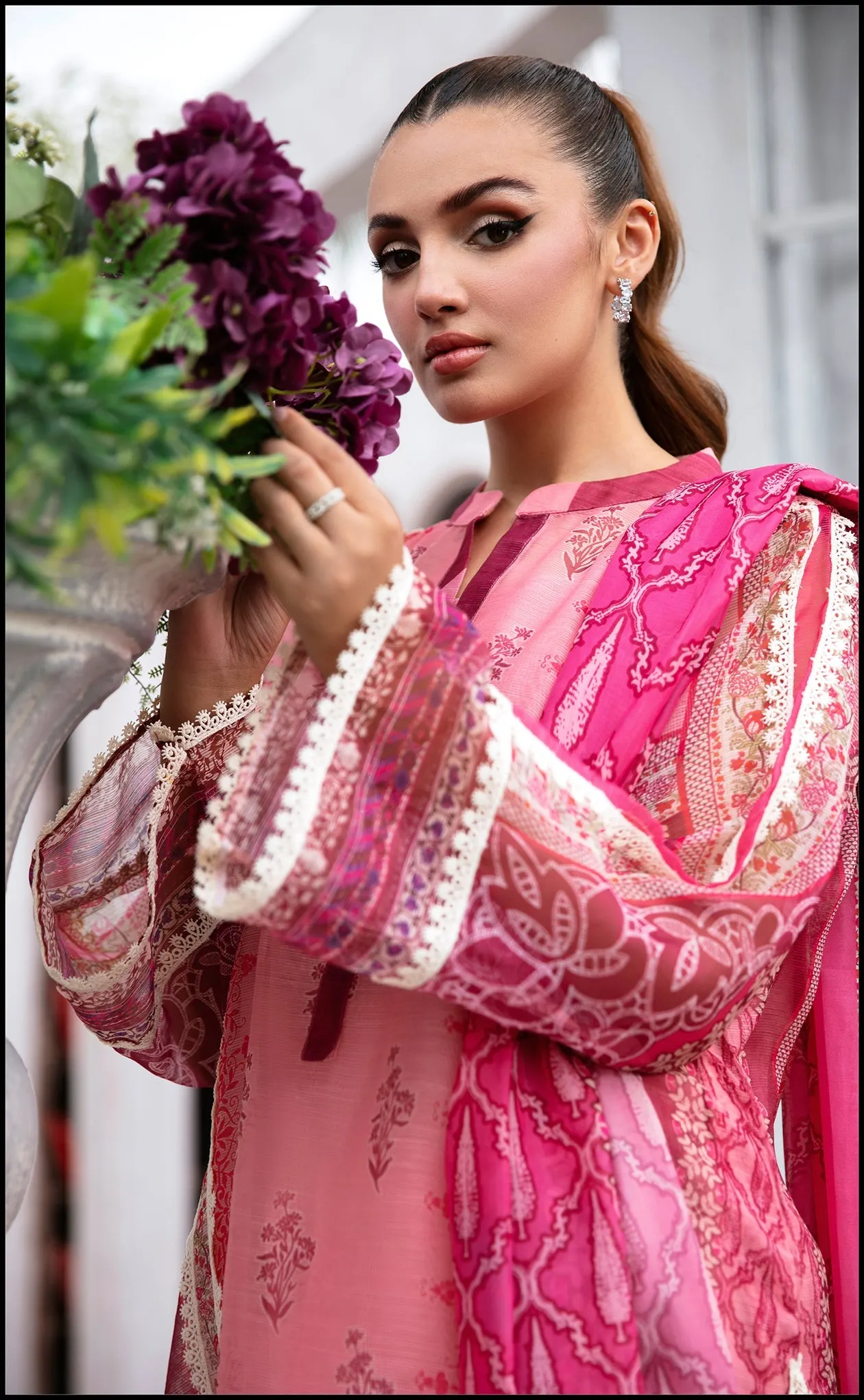 Luxury Pret'24-Pink Symphony