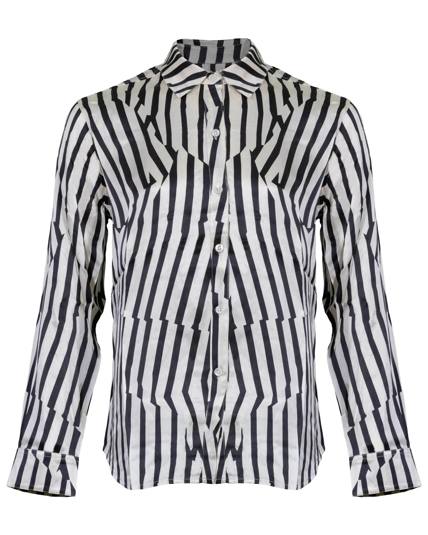 Mara Jagged Stripe Shirt