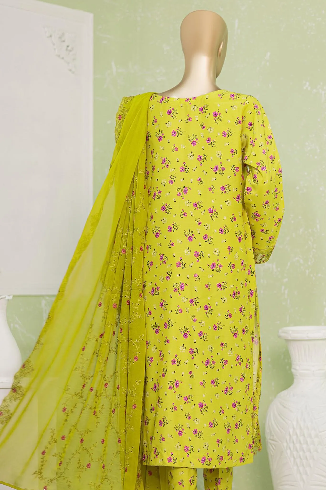 Naubahar by Hz Unstitched 3 Piece Silk Viscose Emb Collection'2024-NVE-51