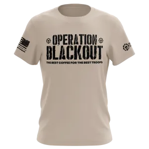 Operation Blackout Sand Color T-Shirt