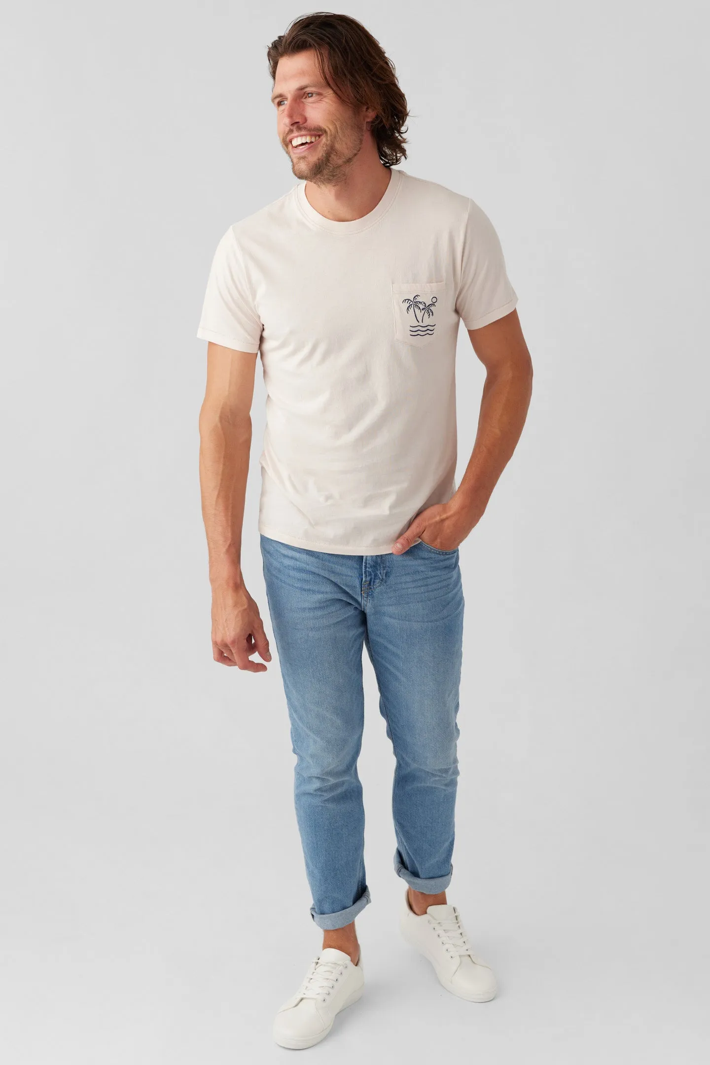 Palms Pocket Tee