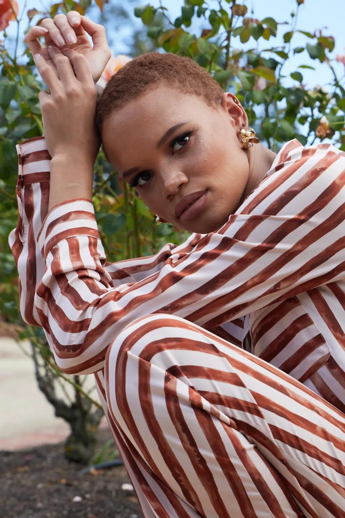 Whiskey Shirt | Water Stripe