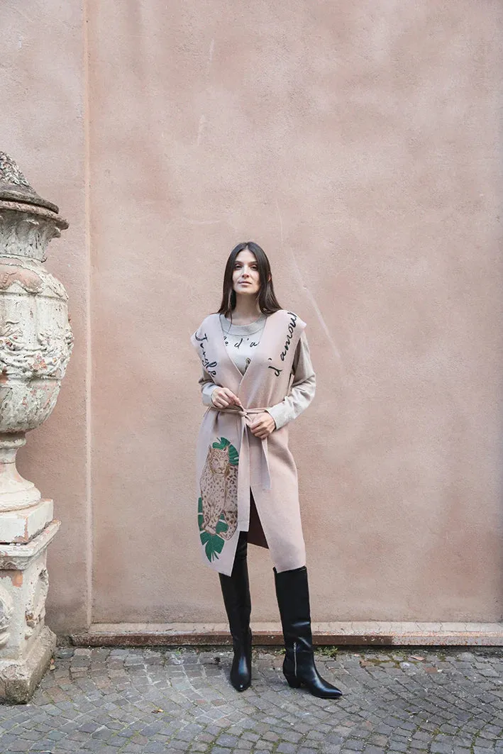 WOOL VEST JUNGLE D' AMOUR