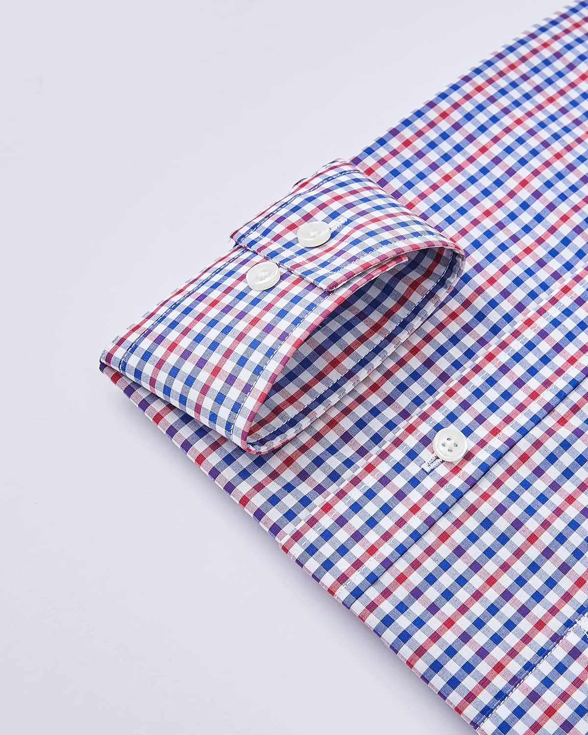 Year In Year Out Wrinkle Free Dress Shirt for Men Regular Fit Long Sleeve Wrinkle Resistant Shirt